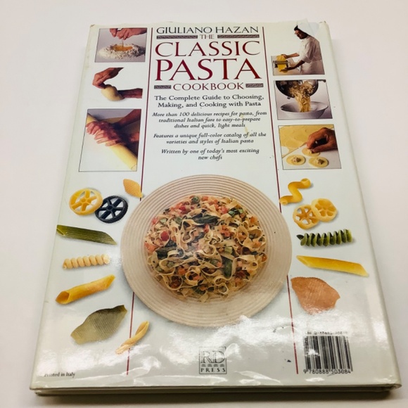 GIULIANO HAZAN The Classic Pasta Cookbook (Foreword by Marcella Hazan) - Picture 2 of 11